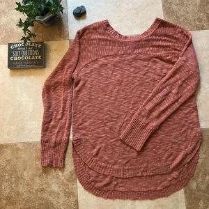 Pink Rose Soft Blush Sweater
